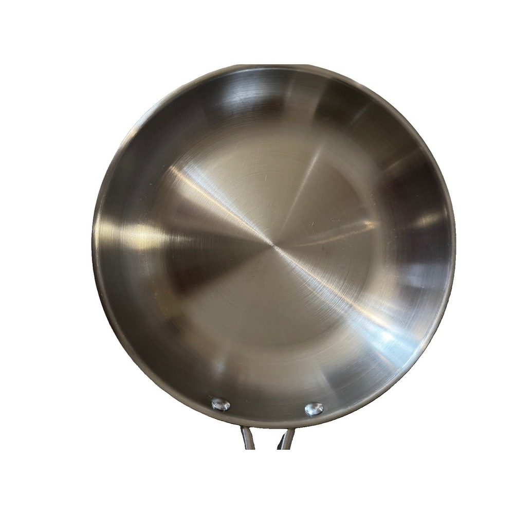 Calphalon 1390 10" Stainless Steel Frying Pan Skillet w Glass Lid Induction - Picture 4 of 12